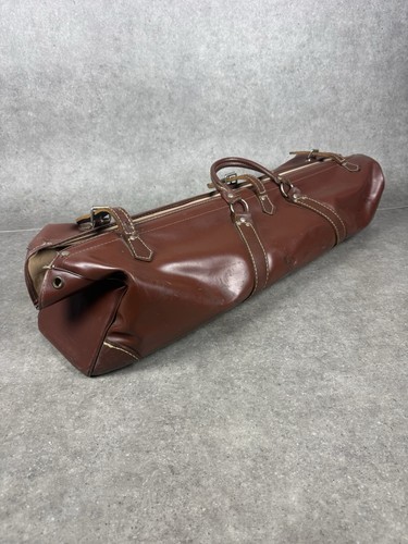 Vintage leather cricket - leather, bag