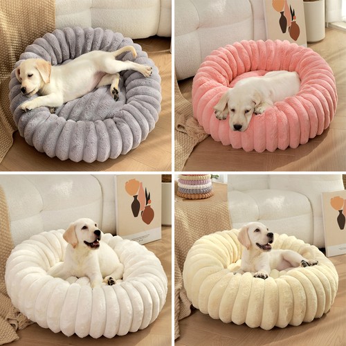 Fluffy donut dog - donut, round