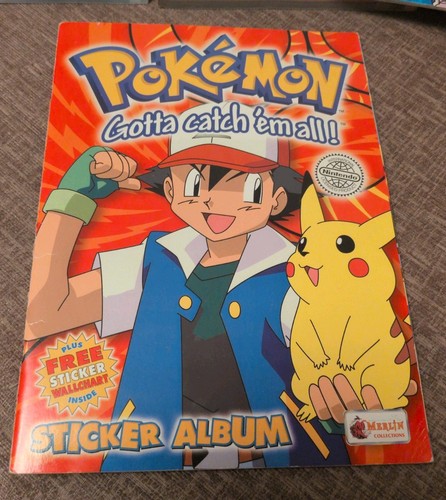 Pokemon sticker album - album, 1999