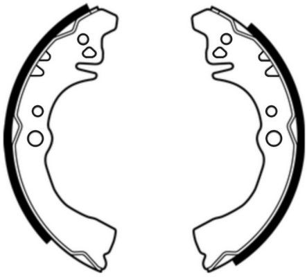 Rear abe c06017abe brake - c06017abe,