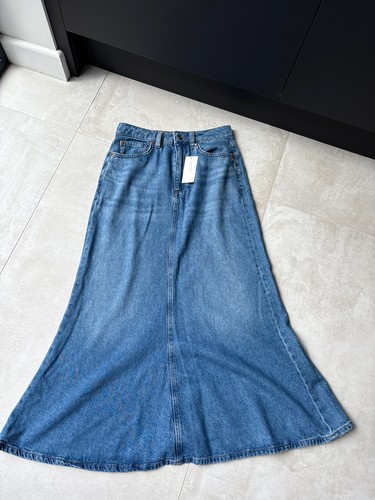 Marks spencer denim maxi - m&s,