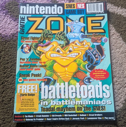 Nintendo game zone magazine - nintendo,
