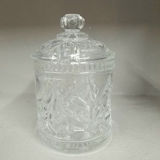 Vintage Cut Glass Lidded