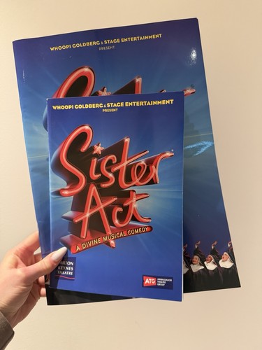 Sister act programme - sister, brochure