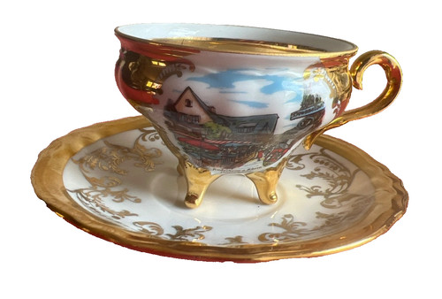 Vintage gold lustre karat - vintage,