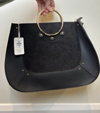Primark Black Bag With Golden