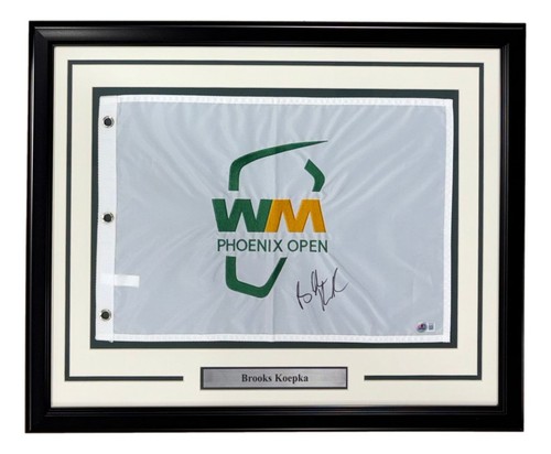 Brooks koepka signed framed - koepka,