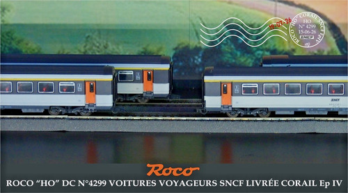 Roco car mainline coral - "ho",