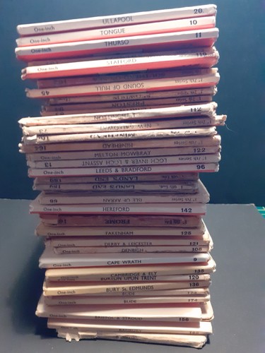 Vintage ordnance survey one - ordnance,
