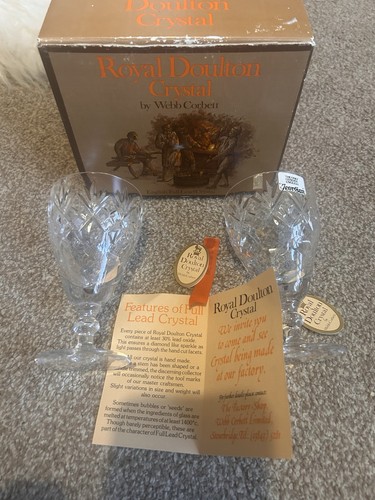 Royal doulton crystal webb - doulton,