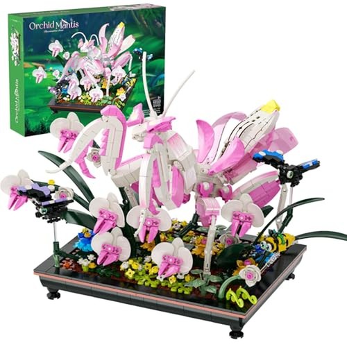 Orchid praying mantis flowers - praying,