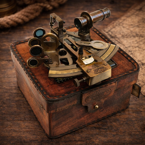 Scott antique sextant - j.scott,