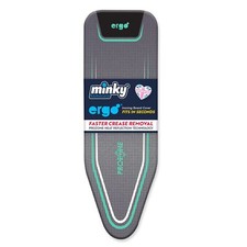 Minky Ironing Board Cover, Cotton, Mint, 122 x 38 cm