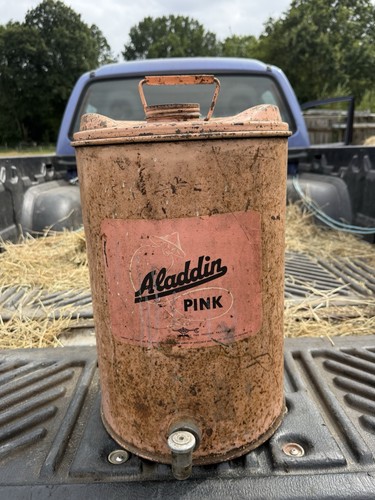 Aladdin pink paraffin vintage - aladdin,