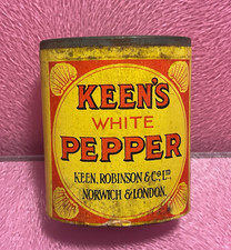 Old Antique Keens White Pepper