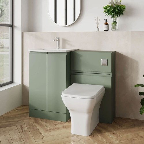Nuie urban 1000mm door basin - 1000mm, 2-door