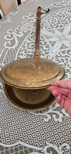 Vintage. Brass Bed Warming