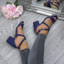 WOMENS LADIES LOW MID BLOCK