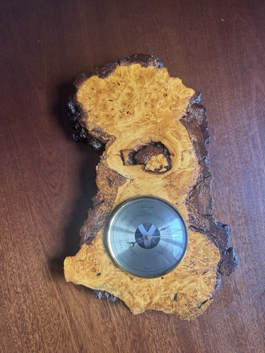 Handcrafted maple burl live - handcrafted,