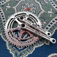 Early Stronglight 49d With TA Criterium Adapter & Chainrings Polished No MARQUE