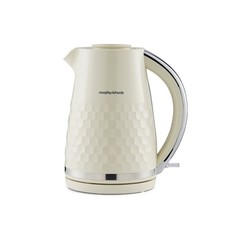 Morphy Richards  Kettle , 1.5L,Cream,Hive Jug 3KW, Rapid Boil,360deg Base 108272