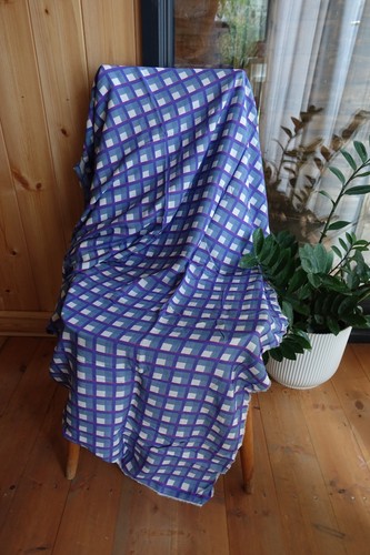 Geometric viscose lawn fabric - geometric,