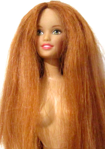Vintage 90s barbie - vintage, redhead