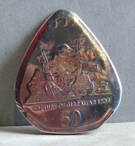 2007 gibraltar 50p fifty pence - 50p,