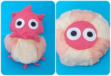 TWIRLYWOOS PEEKABOO REVERSIBLE SQUEAKING PLUSH TOY SOFT TEDDY REVERSIBLE EGG