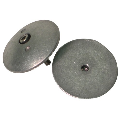 Pair aluminium rudder outdrive - aluminium,