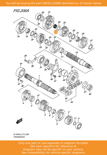 Suzuki bearing - suzuki,