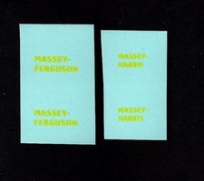 DINKY 27a/300 MASSEY HARRIS/MASSEY FERGUSON TRACTOR TRANSFERS/DECALS