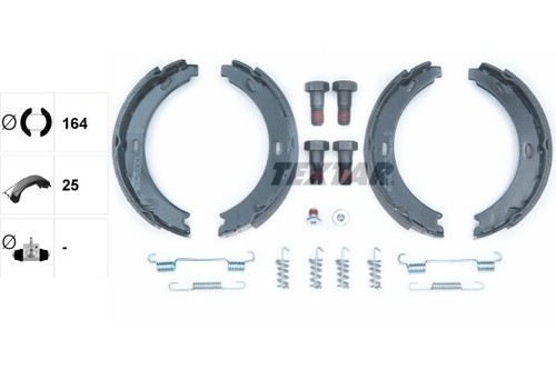 New brake shoe - shoe, parking
