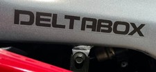 4 DELTABOX decals, stickers