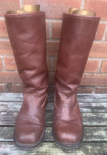 Vtg men faux leather brown - men’s,