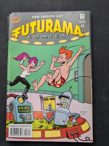 Futurama comics bongo group - comics, #3