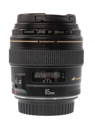 Canon 85mm 8 usm lens - 85mm, f/1.8