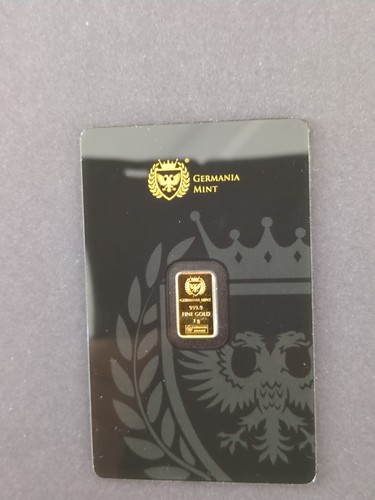 Germania mint gram 9999 gold - gram,