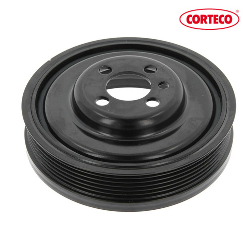 Belt pulley crankshaft - belt, pulley,