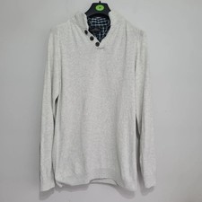 Next mock jumper / shirt beige