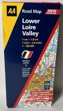 France - The AA 1:180,000 Road Map - Lower Loire Valley, Sheet 3 - 2002