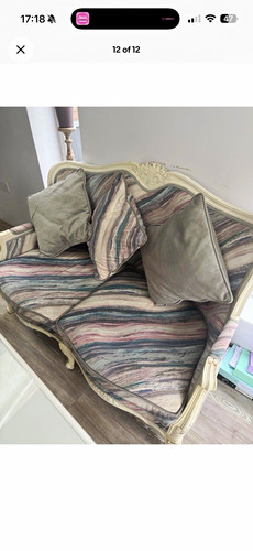 Seater shabby chic sofa - seater,
