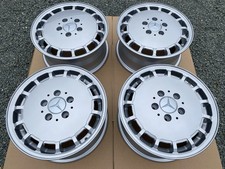 15" Mercedes W124 15 Hole Gullideckel Flat Face Lemmerz Refurbed Alloys Wheels