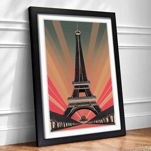Eiffel tower art deco 4 - eiffel, no.4