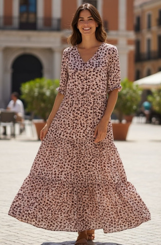 Fratini wine floral maxi - m,