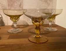 Three Vintage Hand blown