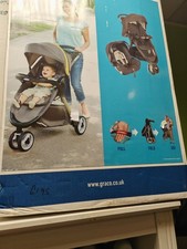 Graco 2n1 Travel System, Buggy, Car Seat, New Boxed, Colour, Grey And Mustard