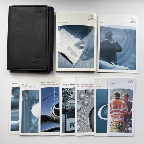 Toyota yaris owners manual - toyota,