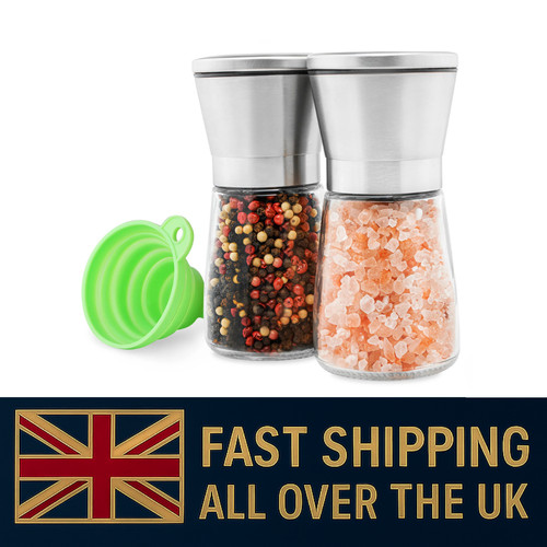 2pcs salt pepper grinder - 2pcs,
