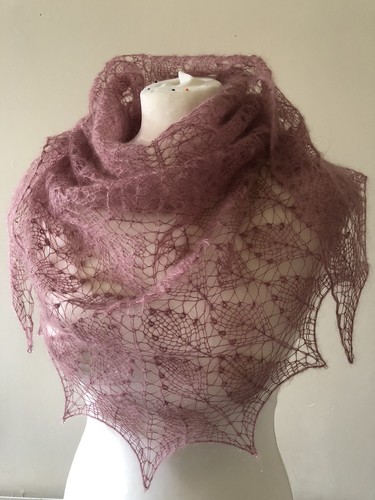 Handknitted silk kid - silk/kid, mohair